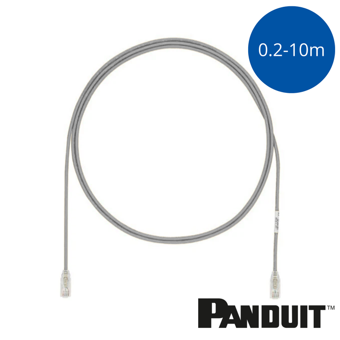 PANDUIT Cat6 28AWG Small Diameter Patch Cord | UTP | Off White | Selector