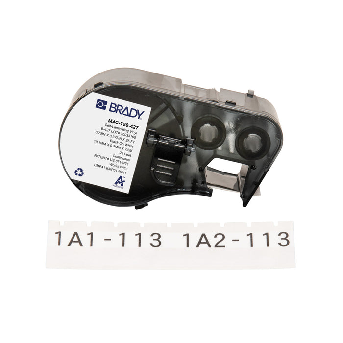 BRADY M511 Self-Laminating Vinyl Wire and Cable Labels | Selector