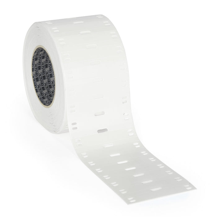 BRADY i7500 Indoor Outdoor 76 mm Core Polyolefin Cable Tags | White | Selector