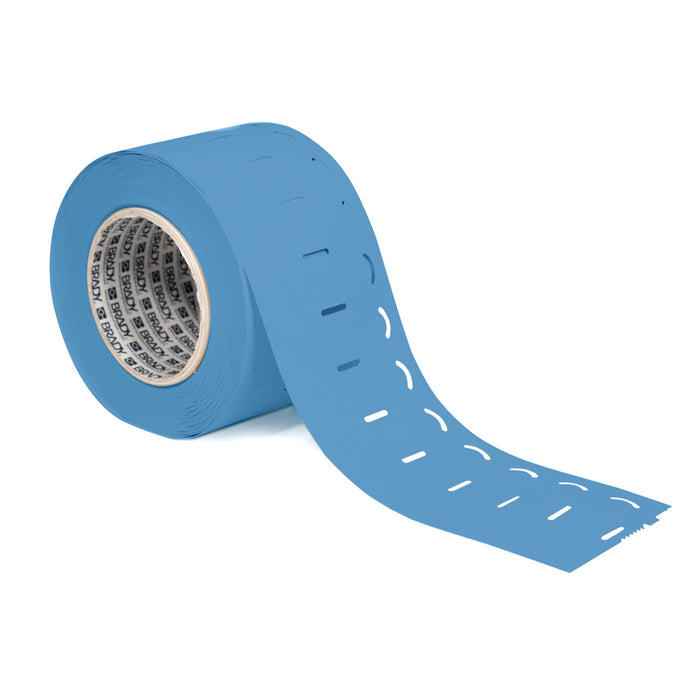 BRADY Indoor Outdoor 76 mm Core Polyolefin Hypertag | Blue | Selector