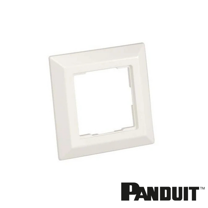 PANDUIT Faceplate Frame | 80mm x 80mm | White