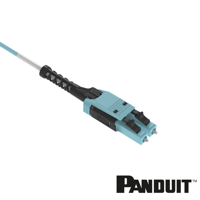 PANDUIT Opti-Core® LC Uniboot Pull-Boot Duplex OM4 Fibre Optic Patch Cord | Selector