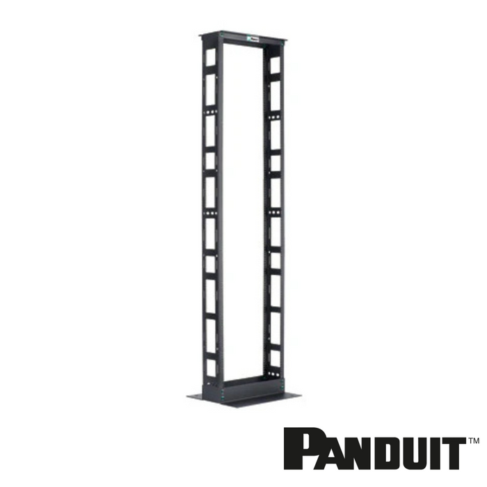 PANDUIT 19" EIA 2-Post Steel Rack | 152mm Deep | 52RU