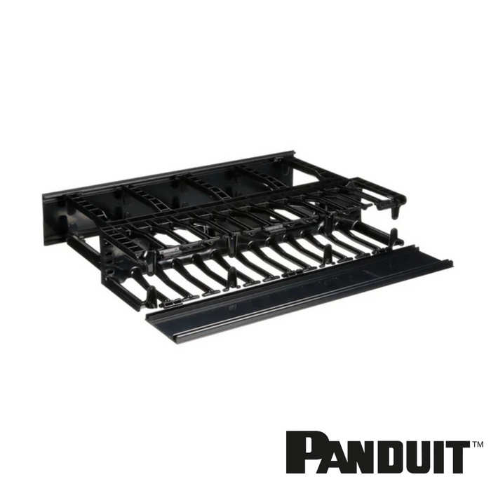 PANDUIT NetManager™ High Capacity Horizontal Cable Manager Double Sided | 2RU
