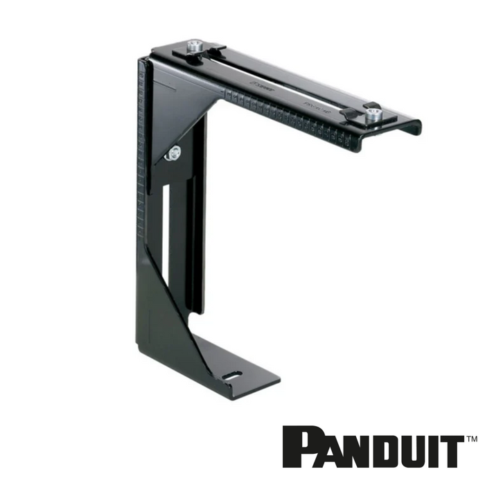 PANDUIT FiberRunner® Adjustable Cabinet Bracket | For 4x4, 6x4, 12x4 Channels