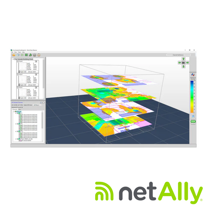 netAlly AirMagnet Survey Pro (Including Planner Module) - AM/A4018