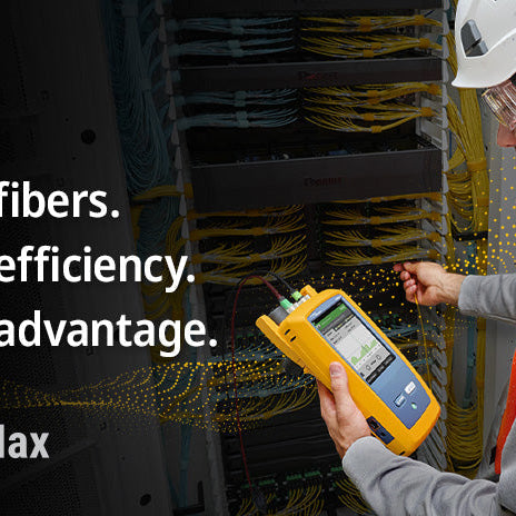 The NEW Fluke Networks CertiFiber™ Max Optical Loss Test Set