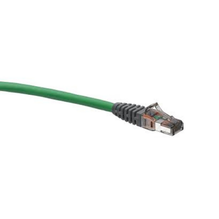 LEVITON Cat6A Shielded Solid Patch Cord | U/FTP | CCA | Green | Selector