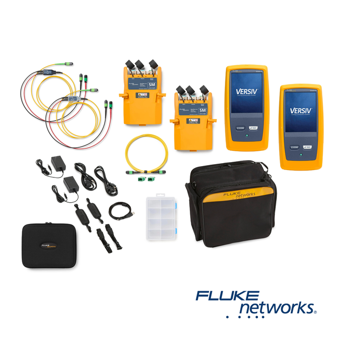 CertiFiber Max Single-mode OLTS Test Set with two Versiv Mains