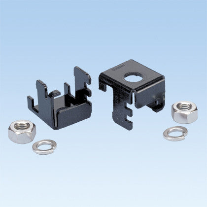 Thread For Ladder Rack Panduit Two Piece Ladder Rack Bracket for Attaching Threaded Rod to 38 ...
