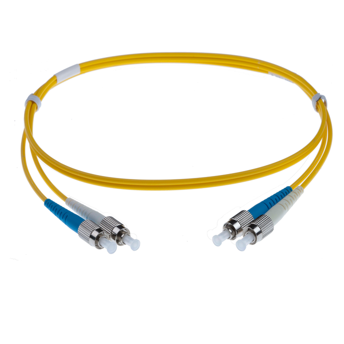 NENCO OS2 FC Fibre Optic Patch Lead | Yellow | Selector