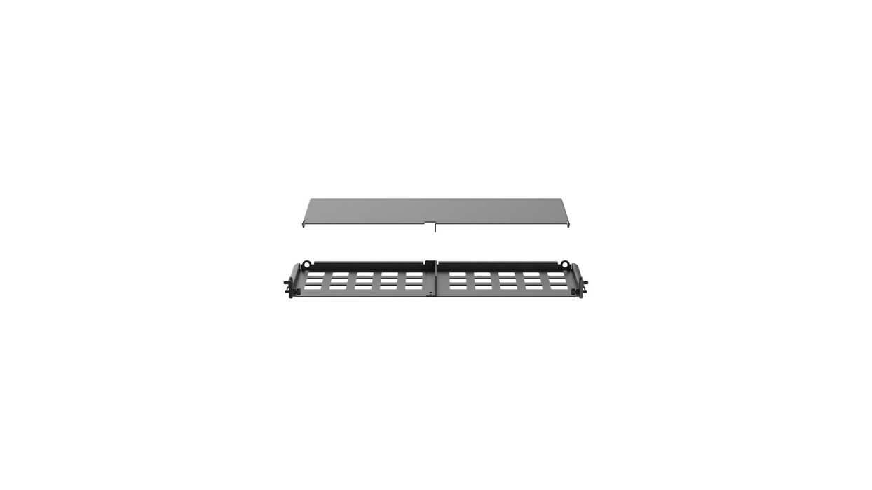 PANDUIT HD Flex™ Enclosure & Panel Trunk Slack Plates | Black | Selector
