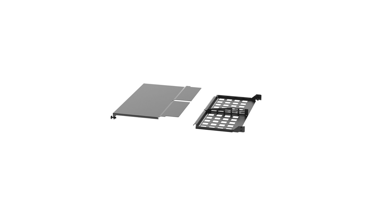 PANDUIT HD Flex™ Enclosure & Panel Trunk Slack Plates | Black | Selector
