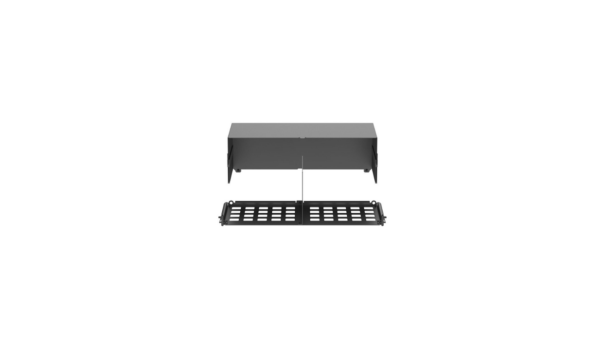 PANDUIT HD Flex™ Enclosure & Panel Trunk Slack Plates | Black | Selector