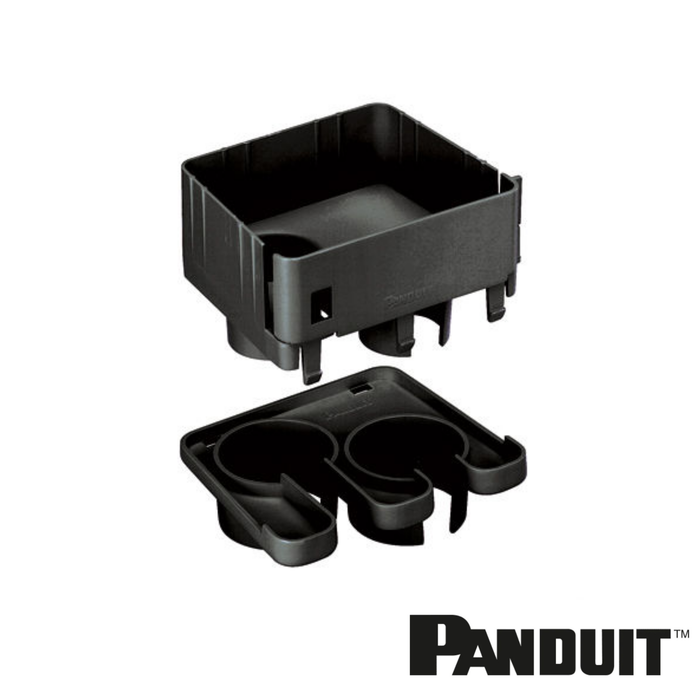PANDUIT FiberRunner® 2 Port Spillout Fitting | 4x4 | Selector