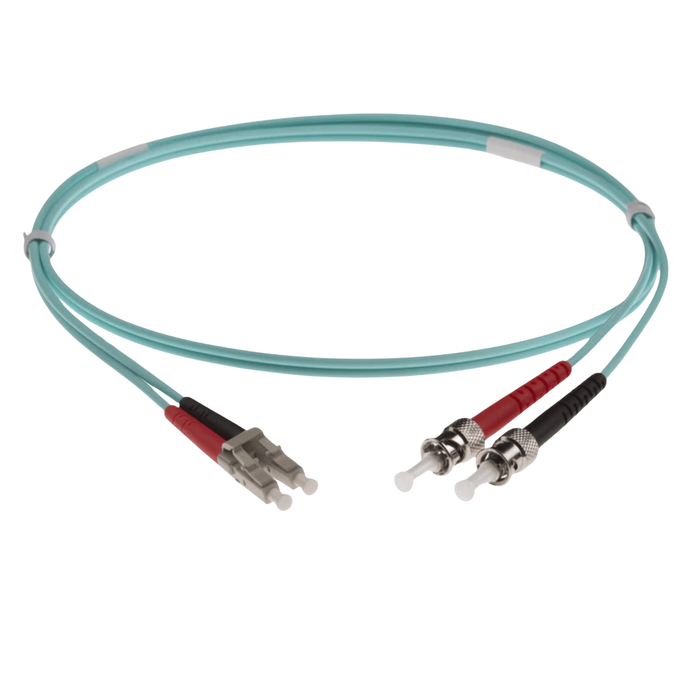 NENCO OM3 Fibre Optic Patch Lead | Selector | Aqua