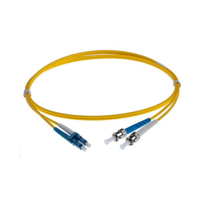 NENCO OS2 FC Fibre Optic Patch Lead | Yellow | Selector