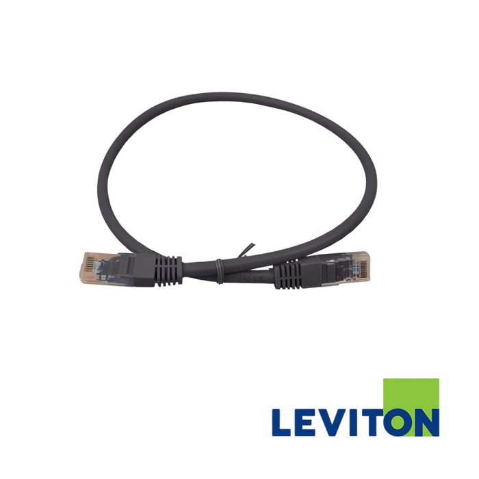 LEVITON Cat6A Shielded Stranded Patch Cord | 0.5m | Selector (Copy)