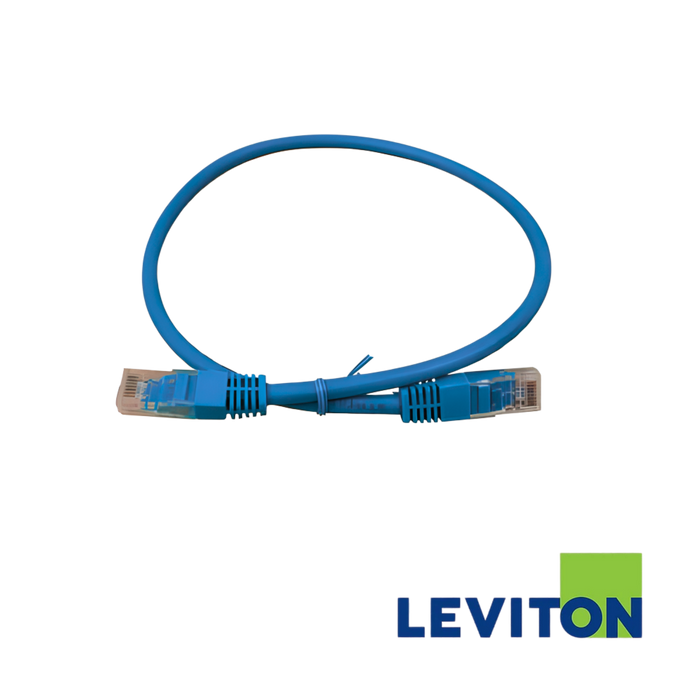 LEVITON Cat6A Shielded Stranded Patch Cord | 0.5m | Selector (Copy)