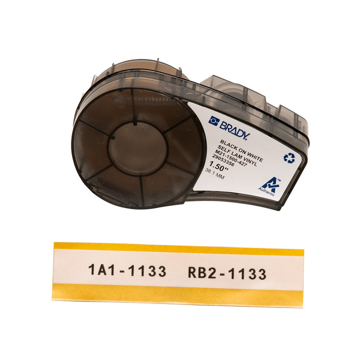 BRADY M211 and M210 Self-Laminating Vinyl Wire and Cable Labels | Selector