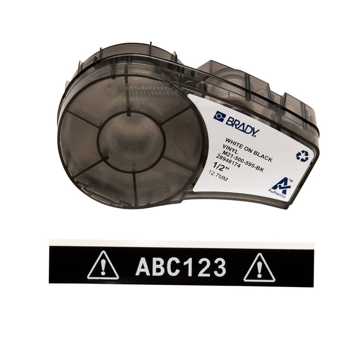 BRADY M211 and M210 Indoor Outdoor Vinyl Labels | 12.70 mm Wide | Selector