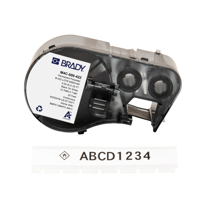 BRADY M511 Polyester Panel Component Labels | Selector