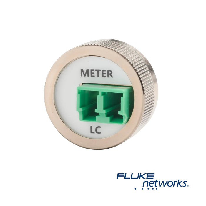 Screw-on adapter for testing duplex LC cables