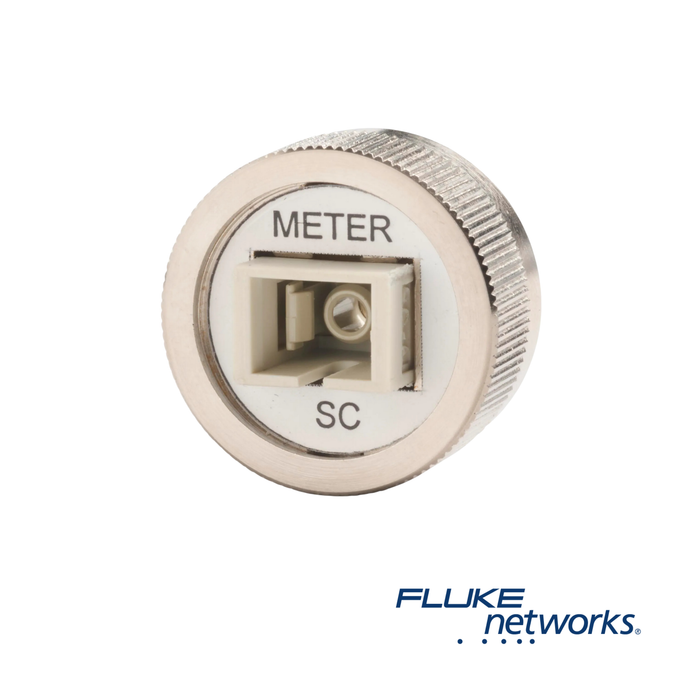 Screw-on adapter for testing duplex SC cables
