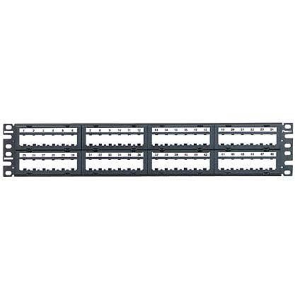 PANDUIT Mini-Com® Modular Unshielded M6 Patch Panel | 1RU | Selector