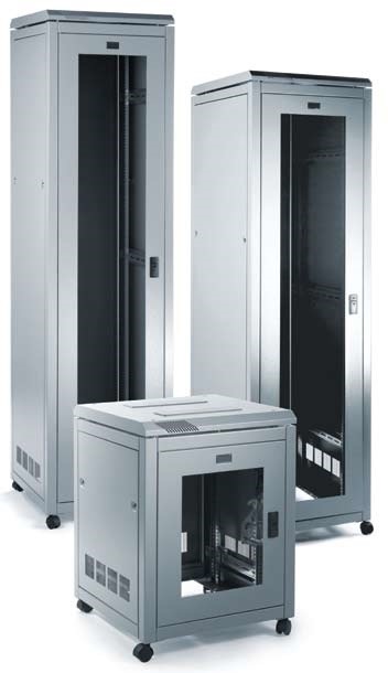 PRISM PI 18U Floor Standing Data Cabinets - FLAT PACK — Networks Centre