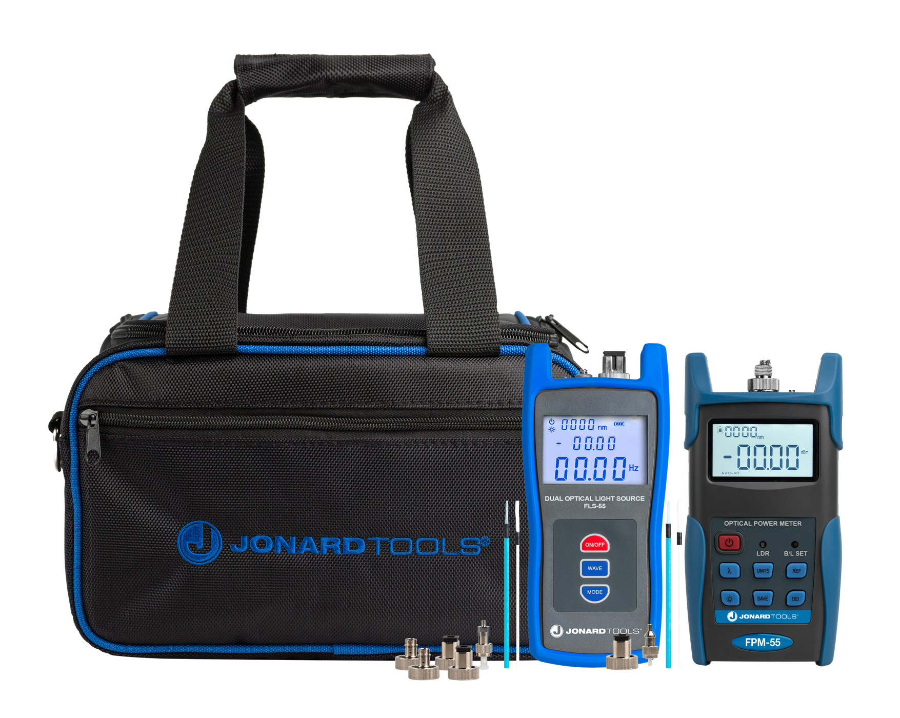 Jonard Tools Fibre Power Meter w/ Data Storage & SM/MM Optical Light S ...