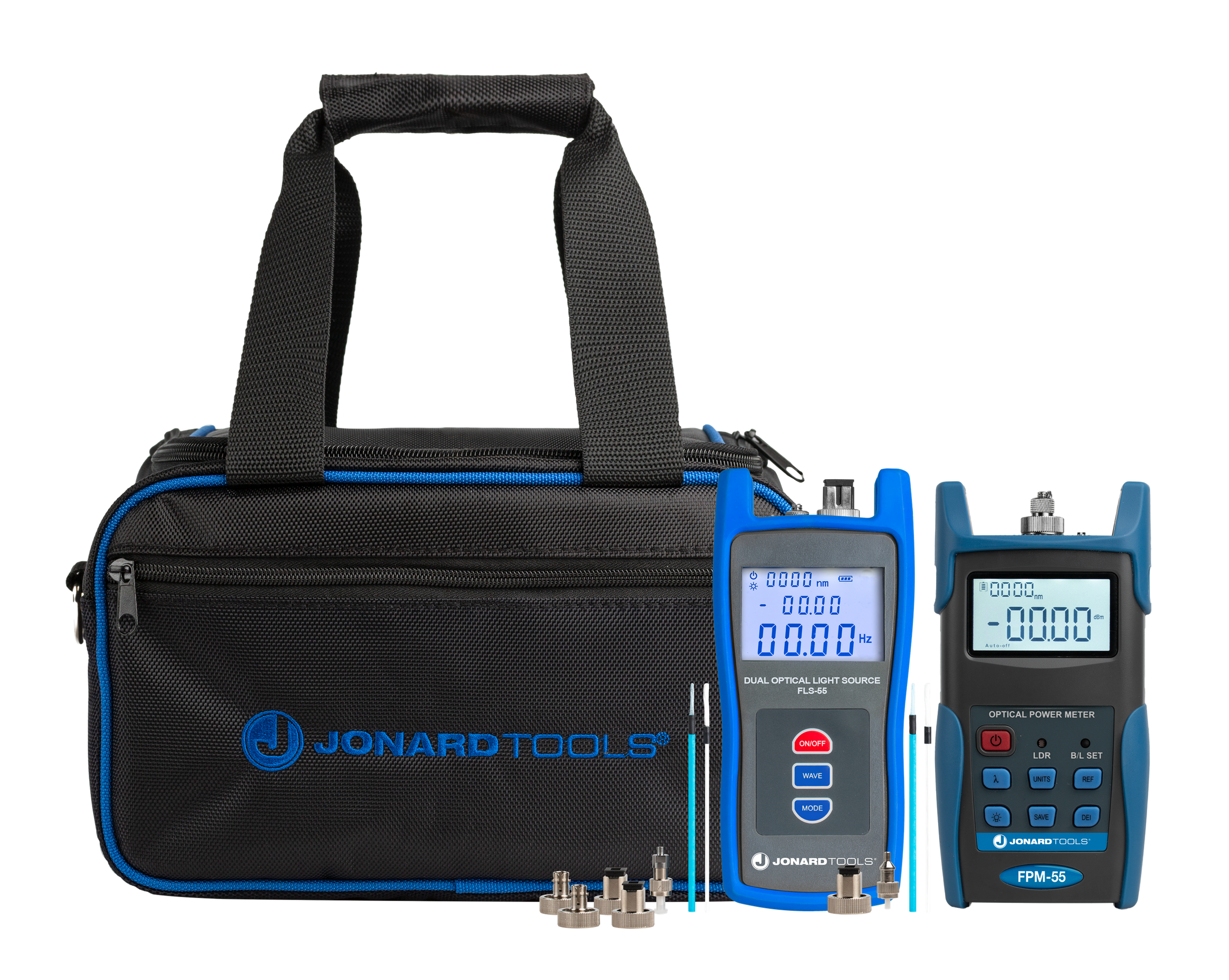 Jonard Tools Fibre Power Meter w/ Data Storage & SM/MM Optical Light S ...
