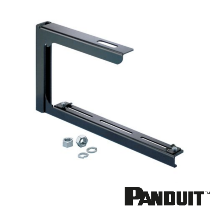PANDUIT FiberRunner®  QuickLock™ Bracket | Adjustable C Type for 16mm Rod | for 12X4 System