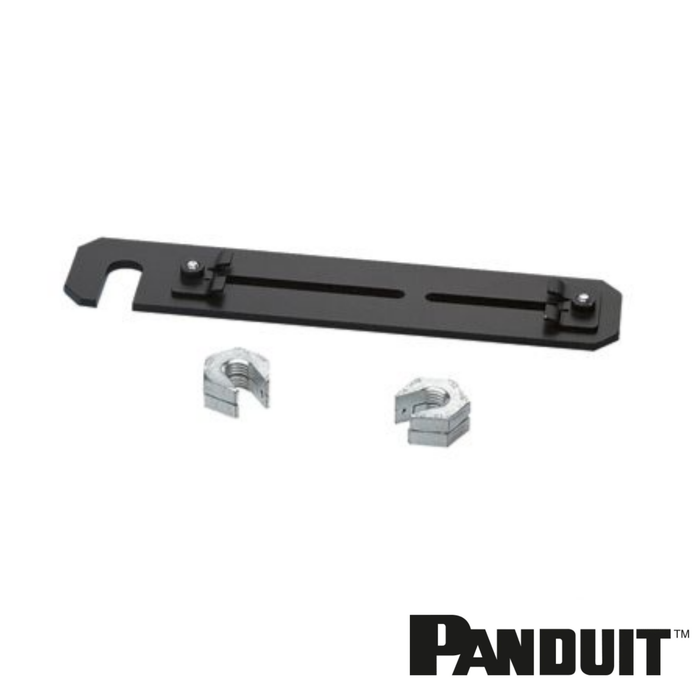 PANDUIT FiberRunner® Quiklock™  Bracket | Existing 12mm Threaded Rod  | For 6X4 and 4X4 Systems