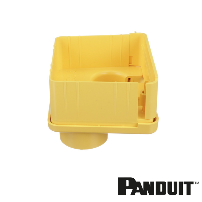 PANDUIT FiberRunner® 2 Port Spillout Fitting | 4x4 | Selector