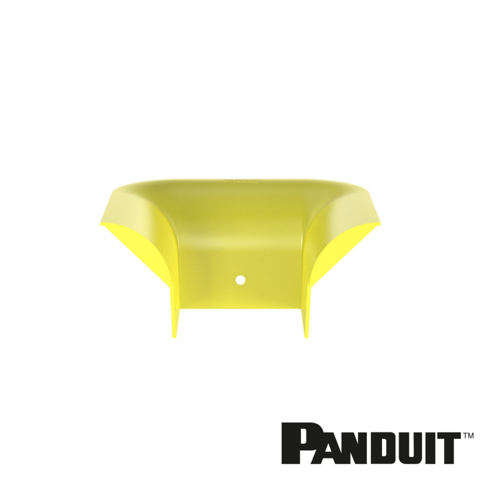 PANDUIT FiberRunner® 3-Sided Vertical Tee Trumpet Spillout | 4x4