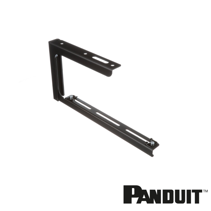 PANDUIT FiberRunner® QuickLock™ Bracket | Adjustable C Type for 12mm Rod | For 12x4 Systems