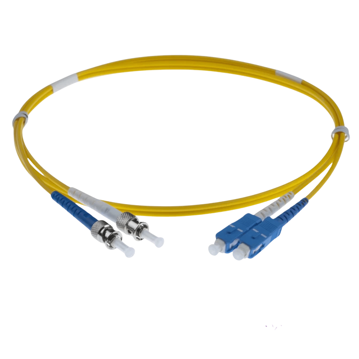 NENCO OS2 FC Fibre Optic Patch Lead | Yellow | Selector