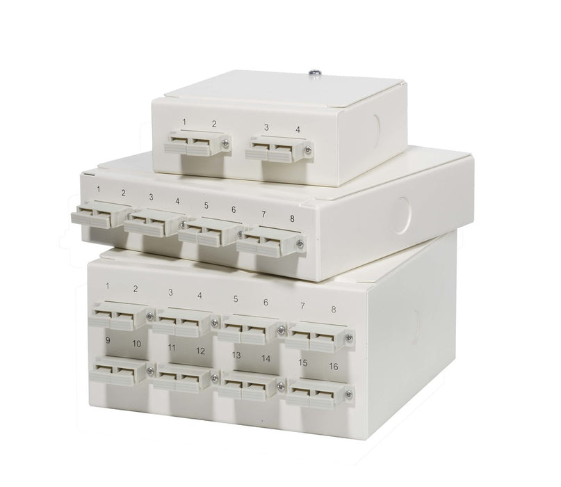 Wall Mounted Fibre Optic Patch Boxes
