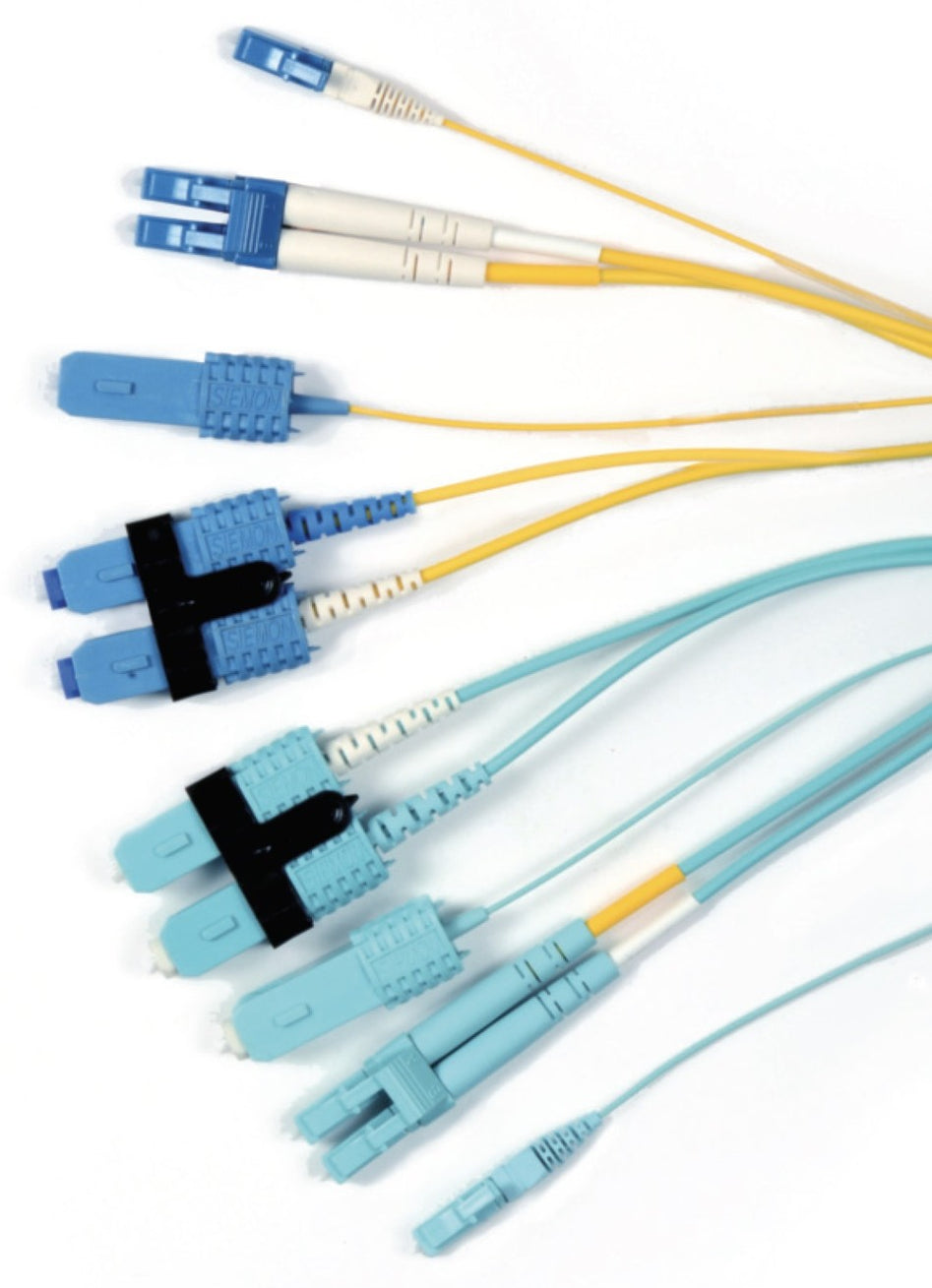Siemon Xglo 50/125um Multimode Om3 Lc to Lc Duplex Jumper - Selector ...