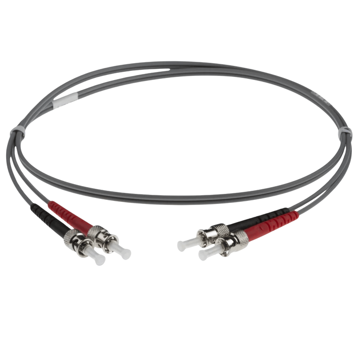 NENCO OM1 LC Fibre Optic Patch Lead | Grey | Selector