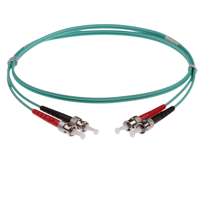 NENCO OM3 Fibre Optic Patch Lead | Selector | Aqua