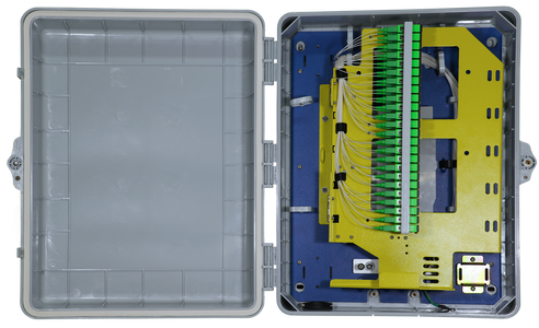 OFS InvisiLight® 48-Fibre SlimBox Indoor / Outdoor Enclosure — Networks ...