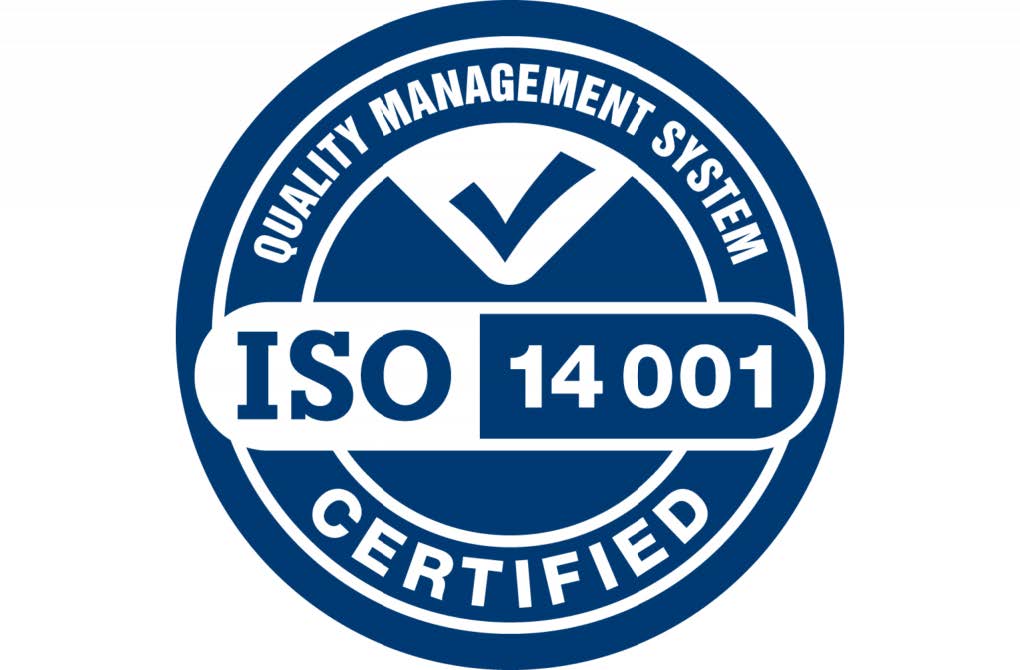 ISO 9001 and ISO 14001 Accreditation