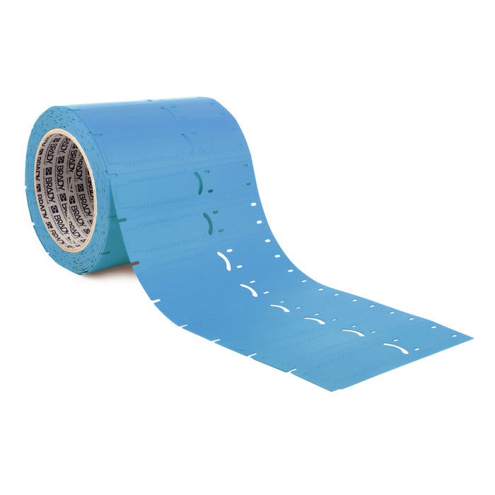 BRADY Indoor Outdoor 76 mm Core Polyolefin Hypertag | Blue | Selector