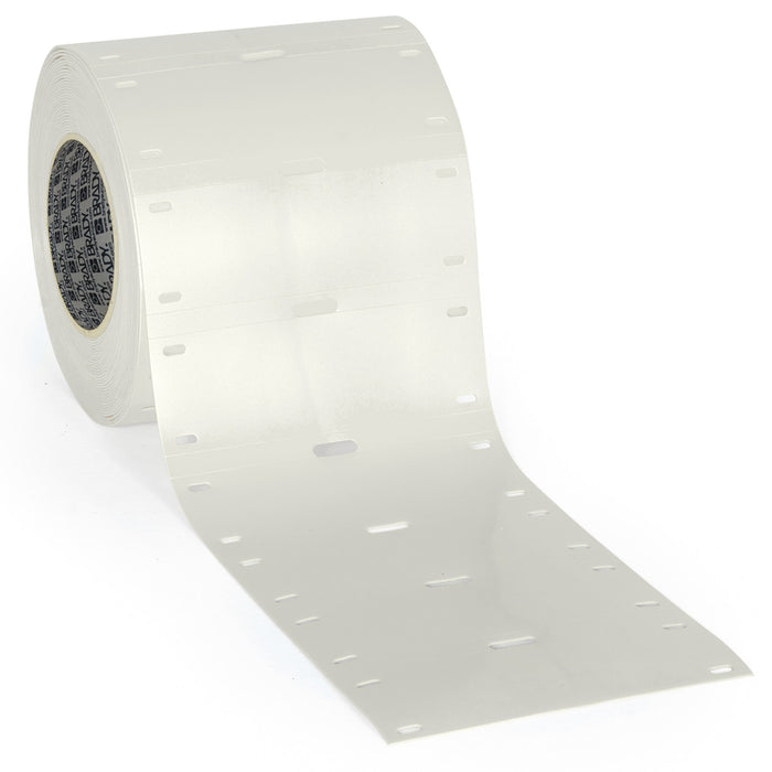 BRADY i7500 Indoor Outdoor 76 mm Core Polyolefin Cable Tags | White | Selector