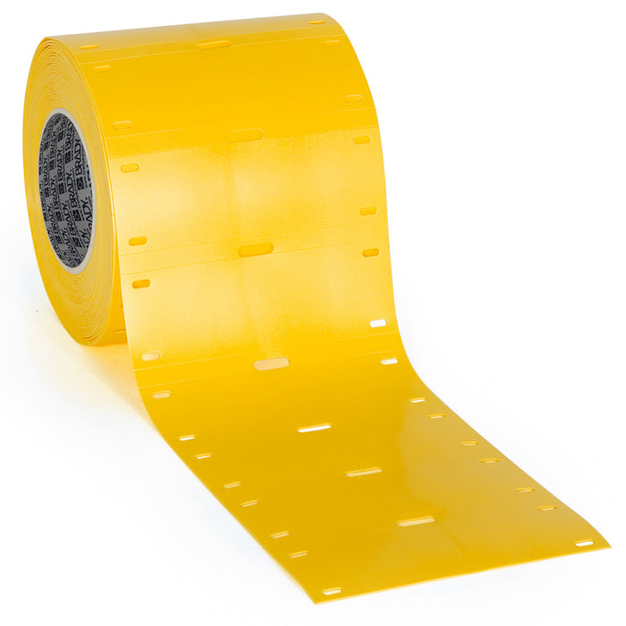 BRADY i7500 Indoor Outdoor 76 mm Core Polyolefin Cable Tags | Yellow | Selector