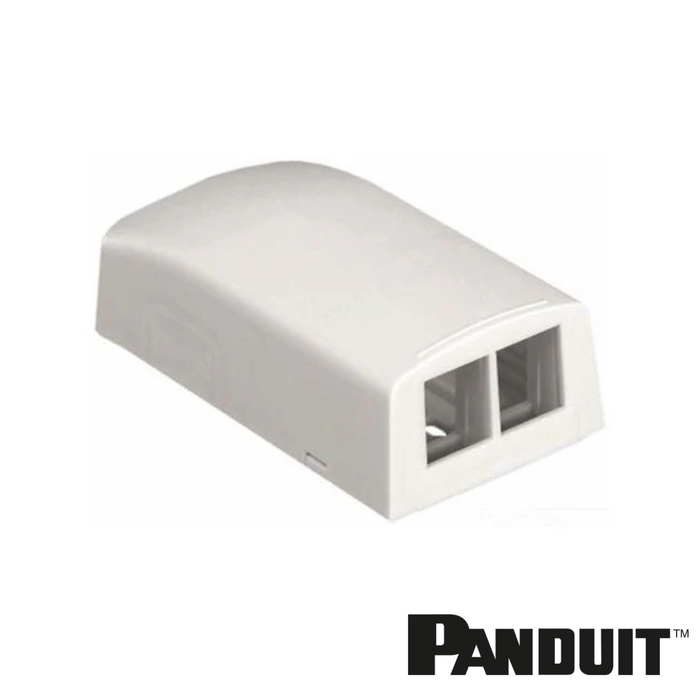 PANDUIT NetKey 2-Port Surface Mount Box