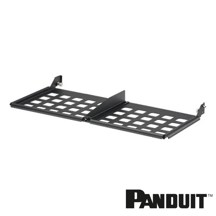 PANDUIT HD Flex™ Enclosure & Panel Trunk Slack Plates | Black | Selector