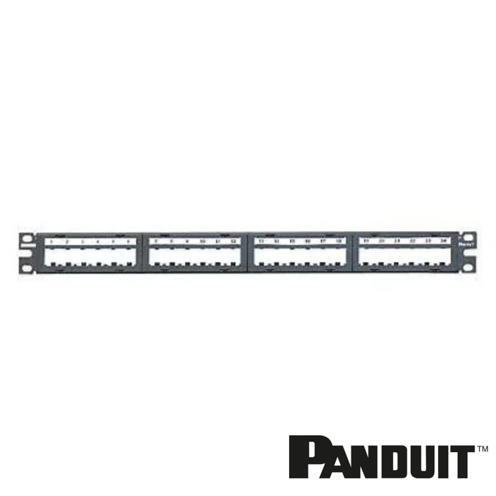 PANDUIT Mini-Com® Modular Unshielded M6 Patch Panel | 1RU | Selector